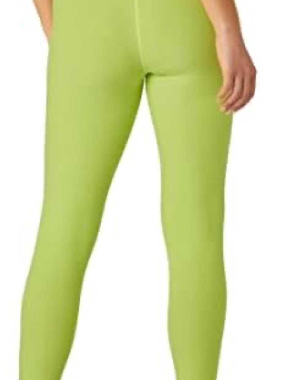 Beyond Yoga High-Waist Lime Leggings